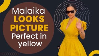 Golden Goddess: Malaika Arora's Flawless Yellow Dress Steals The Spotlight