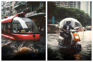 AI Imagines    Futuristic Vehicles    to Tackle Mumbai   s Waterlogging Woes