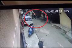 Bengaluru Double Murder: Shocking CCTV Visuals Shows Attackers Fleeing From Crime Scene | WATCH