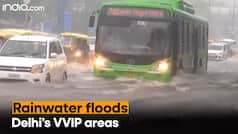 Delhi Weather Updates: Diplomatic and VIP areas get flooded | Visuals