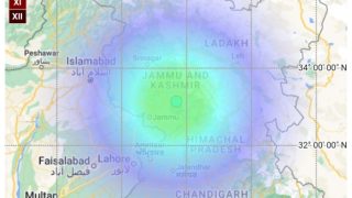 4.9 Magnitude Earthquake Hits J&K, Another Rocks Andaman and Nicobar