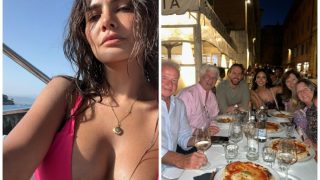 Esha Gupta Raises Temperature in Scorching Hot Pink Bikini at Italy Vacation
