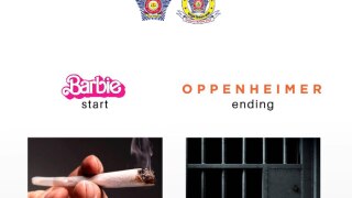 Mumbai Police Hops On To The 'Barbenheimer' Trend With Unique Post On Public Safety