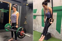 Karishma Tanna Sets Major Gym Goals as She Performs Deadlifts in Hot Workout Video, Watch