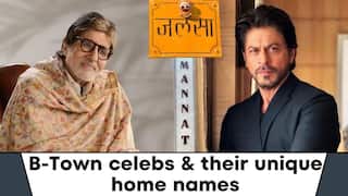 SRK's Mannat To Shilpa Shetty's Kinara: Bollywood Actors With Unique Home Names - Watch Video