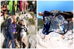 'Thrilling Wedding': Watch Bride and Groom Skydive Off High Cliff, Leaves Internet Stunned