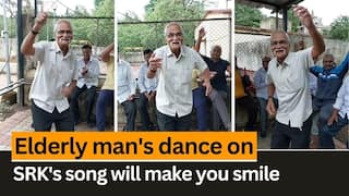Viral Video: Elderly Man Grooves To SRK And Madhuri's Song 'Koi Ladki Hai', Adorable Video Will Make Your Heart Smile - WATCH