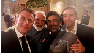 R Madhavan Pens Heartfelt Note as he Shares Selfie With PM Narendra Modi And French President Emmanuel Macron