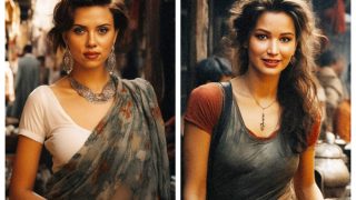 Scarlett to Jennifer: What If Hollywood Actresses Live An Ordinary ‘Desi Life’ in India?
