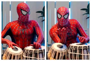 'Spiderman Into Tablaverse': Our Friendly Neighbourhood Superhero Turns Into    Ustaad    | Watch