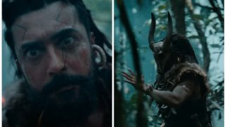 Kanguva Glimpse: Suriya as Fierce Warrior in Epic Action-Adventure Gets a Thumbs-up From Netizens - Check Reactions
