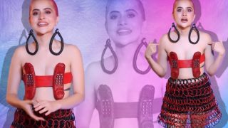 Urfi Javed Turns Dream Girl as She Dons Bold Dress Made From Telephone Wires, Watch