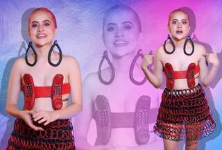 Urfi Javed Turns Dream Girl as She Dons Bold Dress Made From Telephone Wires, Watch