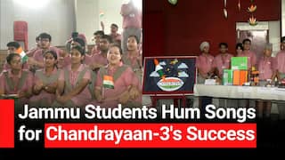 Chandrayaan 3: Students Organise Science Exhibition, Sing Songs In Jammu For Successful Landing Of Chandrayaan-3