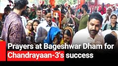 Chandrayaan 3: Devotees Offer Prayers At Bageshwar Dham In Chhatarpur For Successful Landing Of Chandrayaan-3