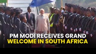 BRICS Summit:  PM Modi Gets Grand Welcome As He Arrives In South Africa For BRICS Summit