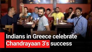 Chandrayaan-3:    Proud moment       Indian Diaspora In Greece Rejoices As Chandrayaan-3 Successfully Lands On Moon