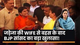 Jadeja की Wife Rivaba से लड़ाई के बाद क्या बोलीं महिला सांसद? Binaben Kothari on Rivaba
