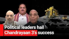 Chandrayaan-3: Amit Shah, Rajnath Singh, JP Nadda Laud ISRO For Chandrayaan-3   s Successful Landing On The Moon