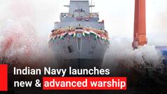 Vindhyagiri: President Murmu Launches Vindhyagiri , The Advanced Stealth Frigate For Indian Army - WATCH