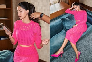 Ananya Panday is Fashionably Late to Barbie Trend, Wears Pink Co-Ord Set Worth Rs 9K, Pics