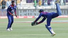 Pakistan vs Nepal- VIDEO: आसिफ शेख ने लपका फखर जमां का बेहतरीन कैच, नेपाल के खिलाफ सस्ते में आउट