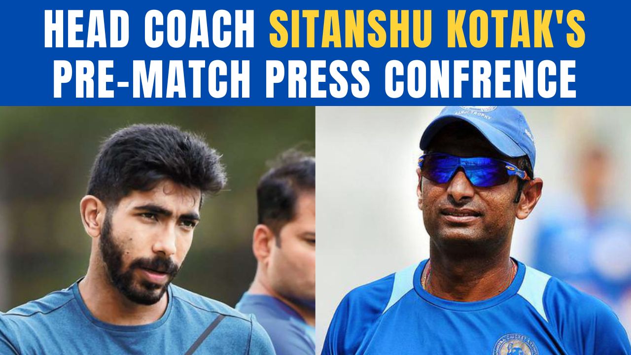 India Vs Ireland 3rd T-20 Match: Indian Cricket Team Head Coach Sitanshu Kotak Addresses A Pre-Match Press Conference