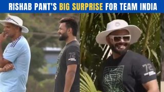 Asia Cup 2023: Rishabh Pant Visits Team India's Camp Before India vs Pakistan Match