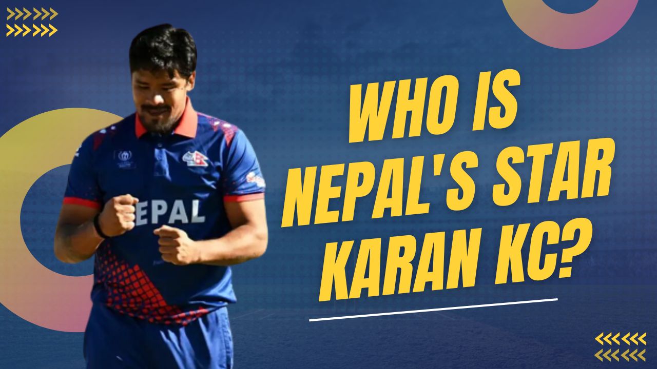 Meet Karan KC, The First Ever Nepal Bowler To Get Wicket In Asia Cup History | Pak Vs Nep Highlights