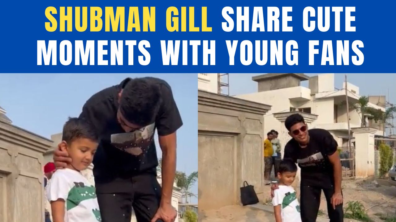Heart Melting Video: Shubman Gill's Cute Moments With Young Fans