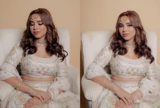 Bride-to-be Aaliyah Kashyap Embraces The Monsoon Magic in Stunning Ivory Lehenga