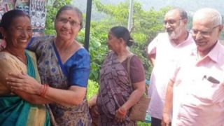 Watch: PM Modi And CM Yogi Adityanath's Sisters Meet At Uttarakhand Temple