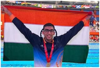 Sports Minister Lauds Swimmer Shoan Ganguly For His Silver At Youth CWG