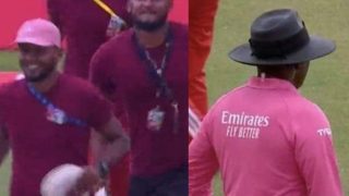 IND vs WI: 3rd T20I Between India and West Indies Sees Slight Delay As Guyana Groundsmen Forget To Mark 30-Yard Circle