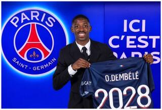 PSG Sign France Forward Ousmane Dembele From Barcelona
