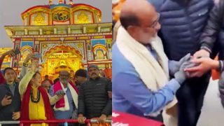 Spotted! Rajinikanth Arrives Holy Badrinath Temple to Offer Prayers After Jailer's Massive Success- WATCH