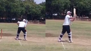 Rishabh Pant Flicks Six Off Pads Upon Return To Competitive Cricket Post Car Accident - WATCH VIDEO