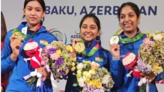 Mehuli Ghosh Wins Bronze At Shooting World Championship, Earns Paris Olympics Berth in Women’s 10m Air Rifle