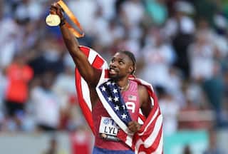 World Athletics Championship 2023: USA's Noah Lyles Blazes To Men's 100m Gold In 9.83s
