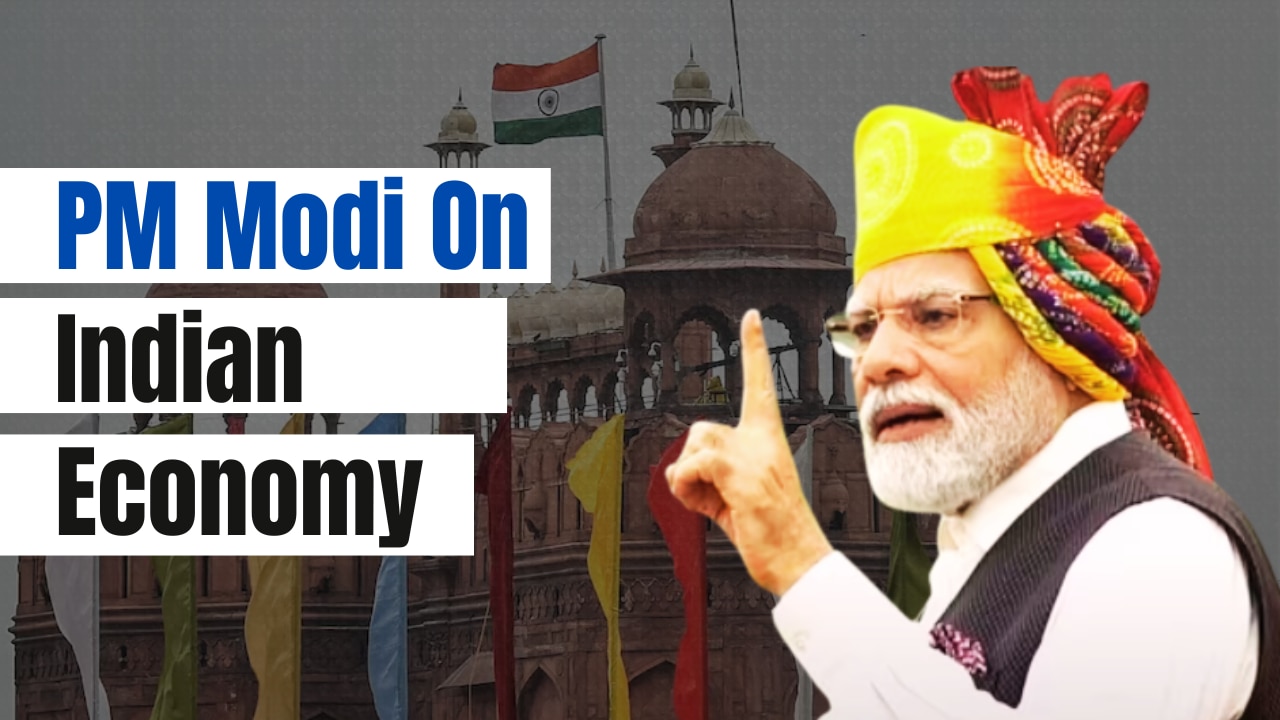 Delhi: Prime Minister Narendra Modi Addresses At Red Fort On India Economy