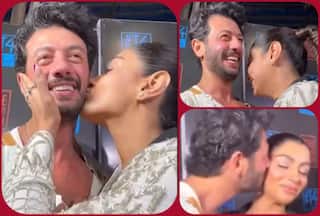 Akanksha Puri और जैद हदीद एक दूसरे को देखकर फिर हुए बेकाबू, सामने आया किसिंग Video