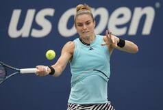 WATCH: Marijuana at US Open? Maria Sakkari Gets Bothered by Weed Smell During First Round Loss