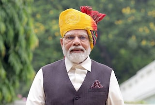 Independence Day: हर बार की तरह इस बार भी अनोखे साफे में नजर आए PM Modi, जानें खासियत