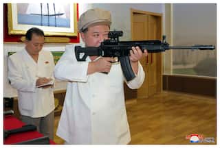 North Korean Leader Kim Tours Weapons Factories And Vows To Boost War Readiness In Face Of Tensions