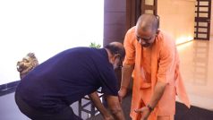Rajinikanth Breaks Silence on Touching Yogi Adityanath's Feet, Says Did it Out of Respect