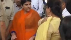 Ravindra Jadeja की विधायक पत्नी Rivaba Jadeja अपनी ही पार्टी की सांसद पर क्यों भड़कीं? वायरल हो रहा VIDEO