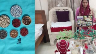 बीज, जूट से गहना बनाकर संगीता ने बनाई अपनी पहचान, 15 महिलाओं को दिया रोजगार