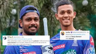 Sanju Samson OUT, Yashasvi Jaiswal in: Fans Demand Change in India's Playing XI After Second Consecutive Loss in T20Is vs West Indies