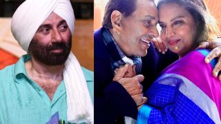 Sunny Deol Says 'How Can I...' When Asked to Comment on The Kiss Scene Between Dad Dharmendra And Shabana Azmi