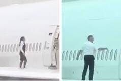 Swiss Airlines Cabin Crew   s Life-Threatening Dance Atop Plane Wing Goes Viral